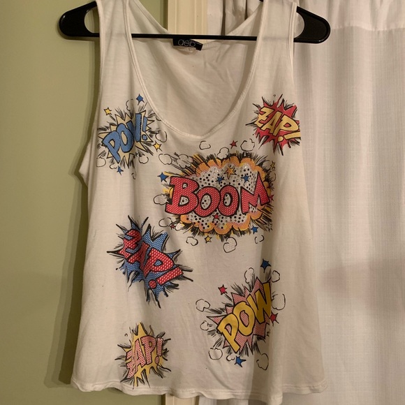 Deb Tops - Comic book crop